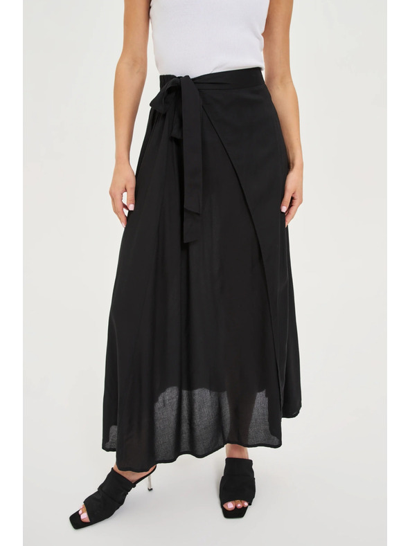 Moodo Dugo žensko krilo Moodo - crno