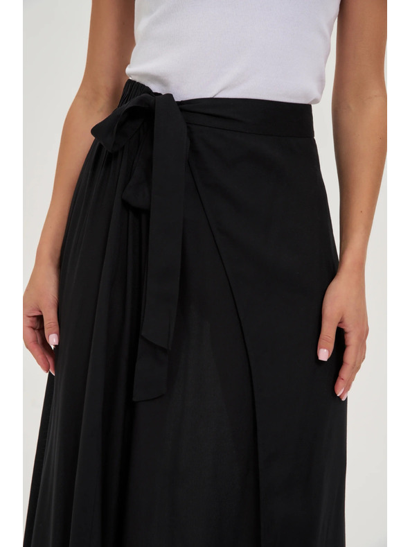 Moodo Dugo žensko krilo Moodo - crno