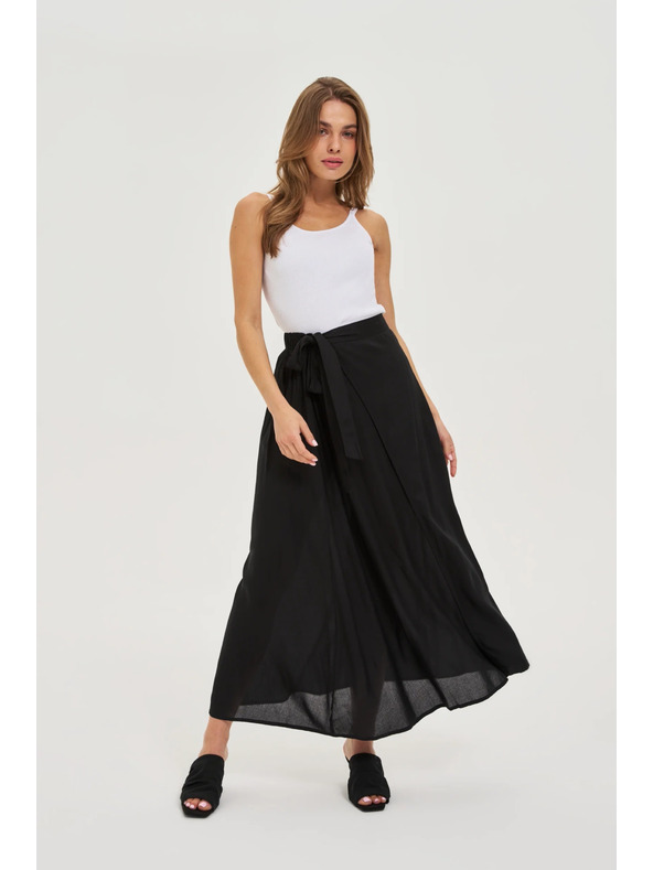 Moodo Dugo žensko krilo Moodo - crno