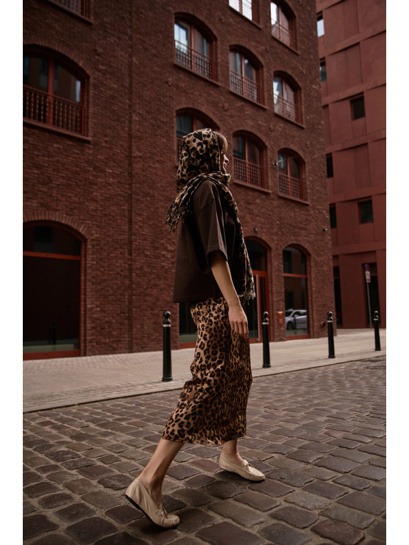 Moodo Žensko leopardsko krilo Moodo – smeđe