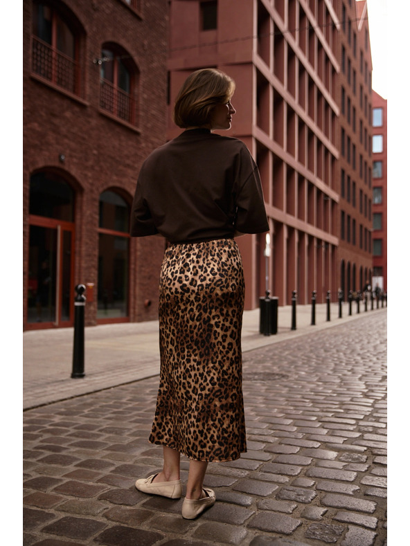 Moodo Žensko leopardsko krilo Moodo – smeđe