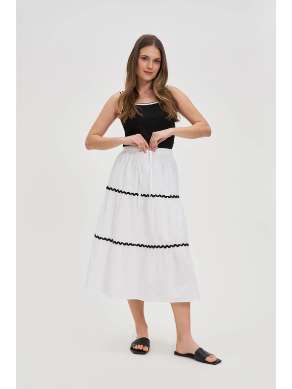 Moodo Ženska suknja Moodo - bijela