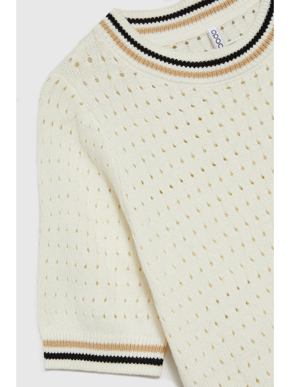 Moodo Ženski džemper Moodo – bijela boja