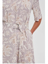 Moodo Ženske uzorkovane haljine Moodo s pojasom
