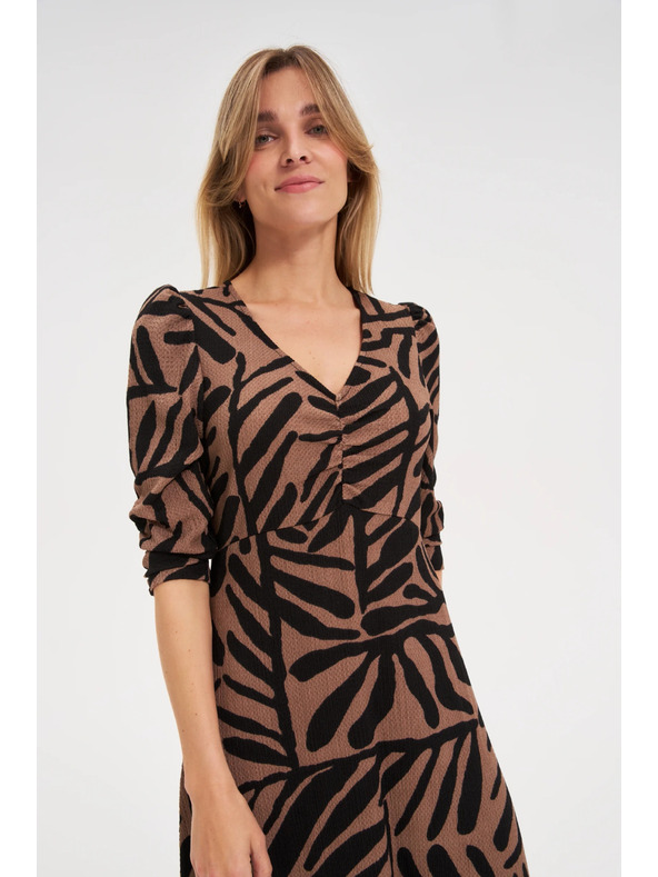 Moodo Ženske haljine Moodo – smeđe