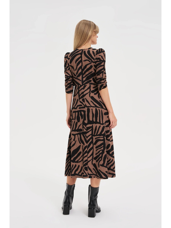 Moodo Ženske haljine Moodo – smeđe