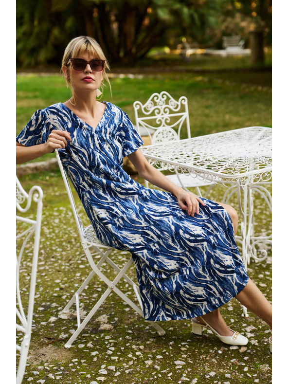 Moodo Moodo ženska haljina s uzorkom