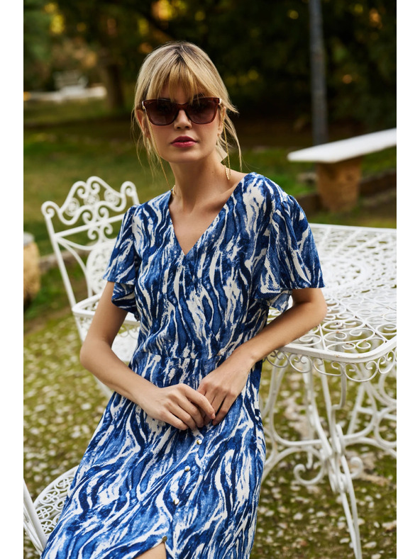 Moodo Moodo ženska haljina s uzorkom