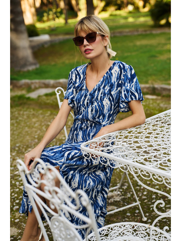 Moodo Moodo ženska haljina s uzorkom