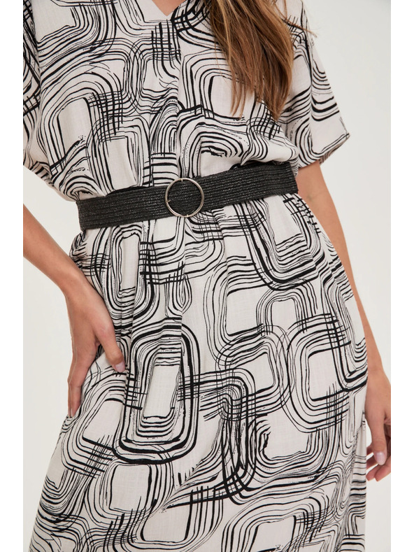 Moodo Ženske haljine Moodo s pojasom