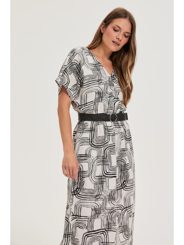 Moodo Ženske haljine Moodo s pojasom