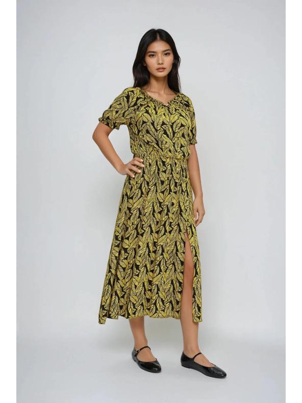 Moodo Ženske haljine Moodo - žute