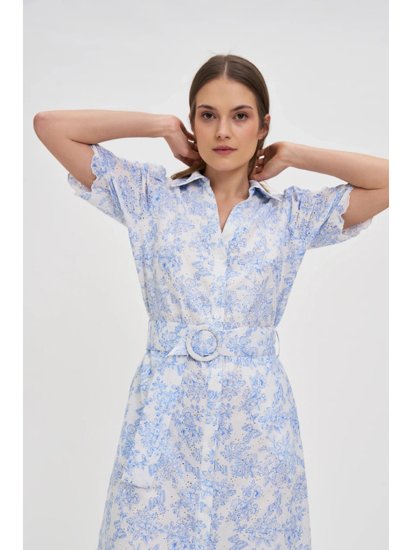 Moodo Ženske haljine Moodo - svjetloplava