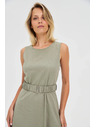 Moodo Ženske haljine Moodo - zelene