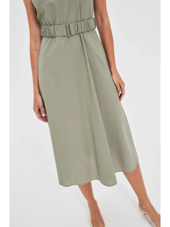 Moodo Ženske haljine Moodo - zelene