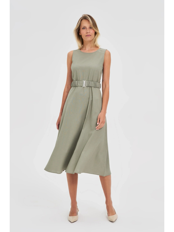 Moodo Ženske haljine Moodo - zelene