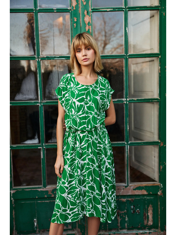 Moodo Ženske haljine Moodo - zelene