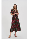 Moodo Ženske haljine Moodo crveno-crne