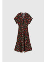 Moodo Ženske haljine Moodo crveno-crne