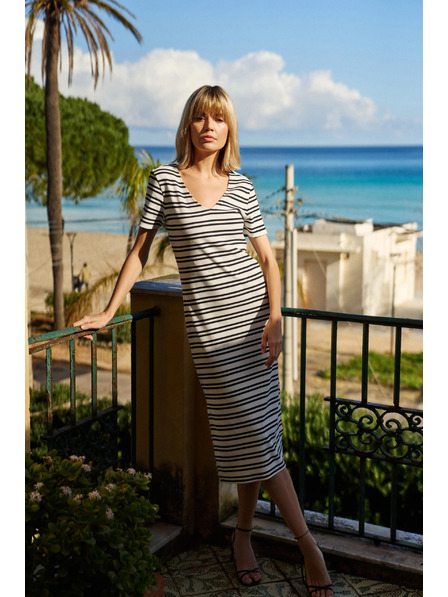 Moodo Ženske prugaste haljine Moodo