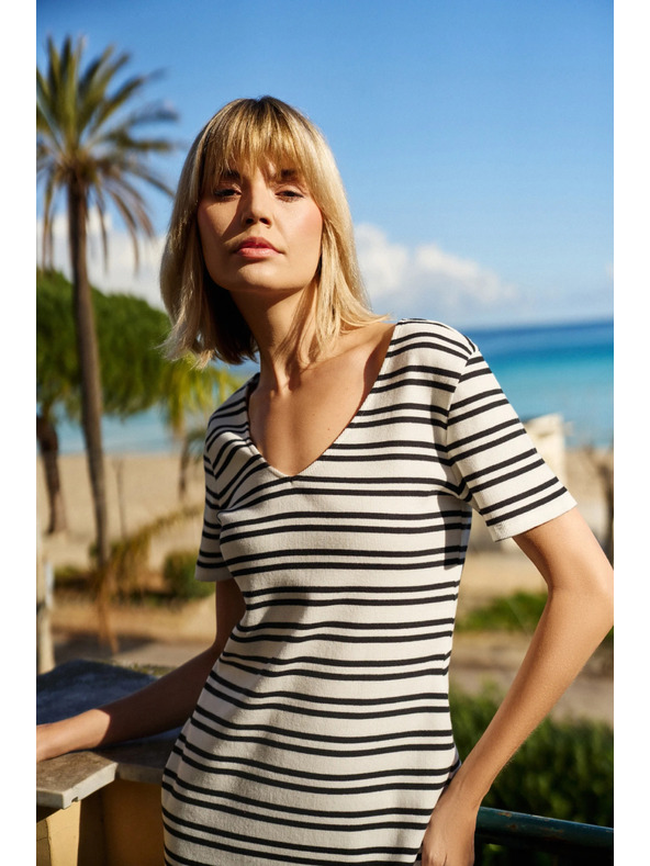 Moodo Ženske prugaste haljine Moodo