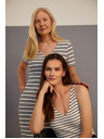 Moodo Ženske prugaste haljine Moodo