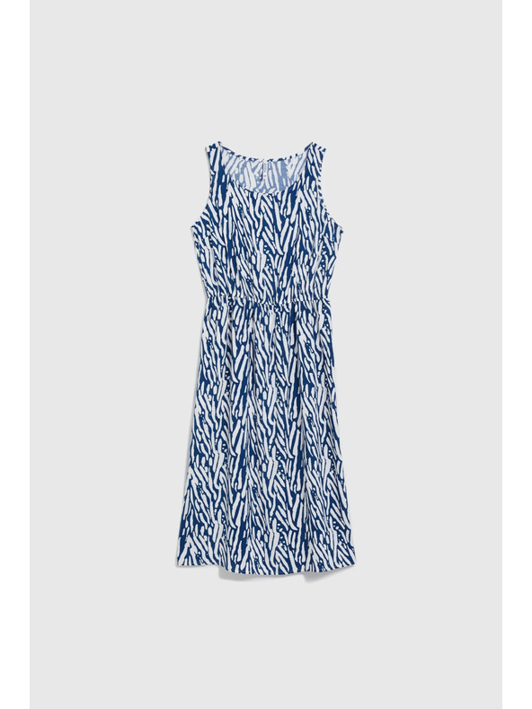 Moodo Ženske haljine Moodo plavo-bijele