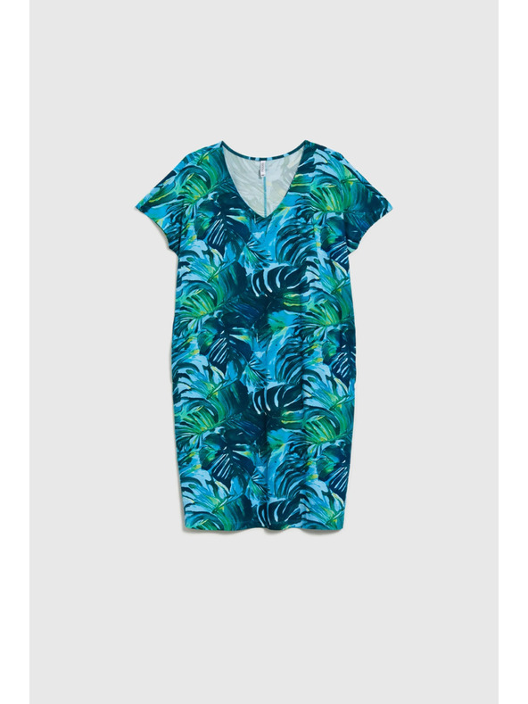 Moodo Ženske haljine Moodo - tirkizne