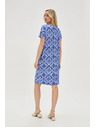 Moodo Ženske haljine Moodo plavo-bijele