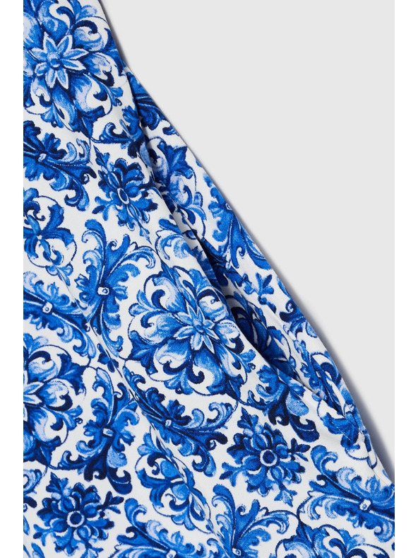 Moodo Ženske haljine Moodo plavo-bijele