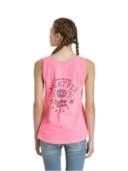 Meatfly Meatfly ženski top Hailey Neon Pink