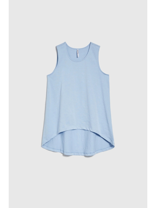 Moodo Ženski plavi dugi top