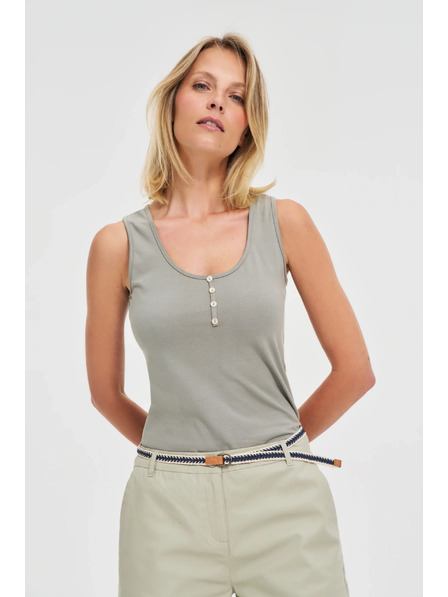 Moodo Ženski top Moodo - sivi