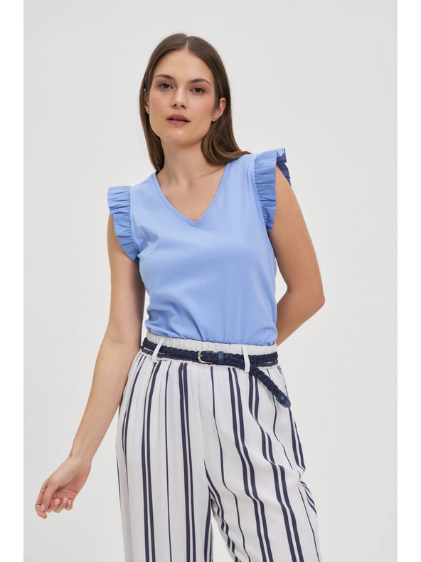 Moodo Ženska majica Moodo s volanima