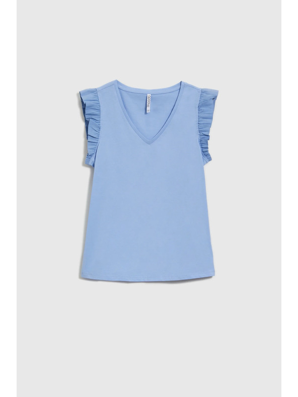 Moodo Ženska majica Moodo s volanima