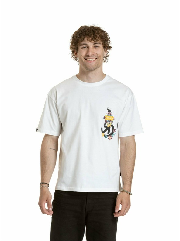 Meatfly Meatfly unisex majica Dwarf White Dwarf