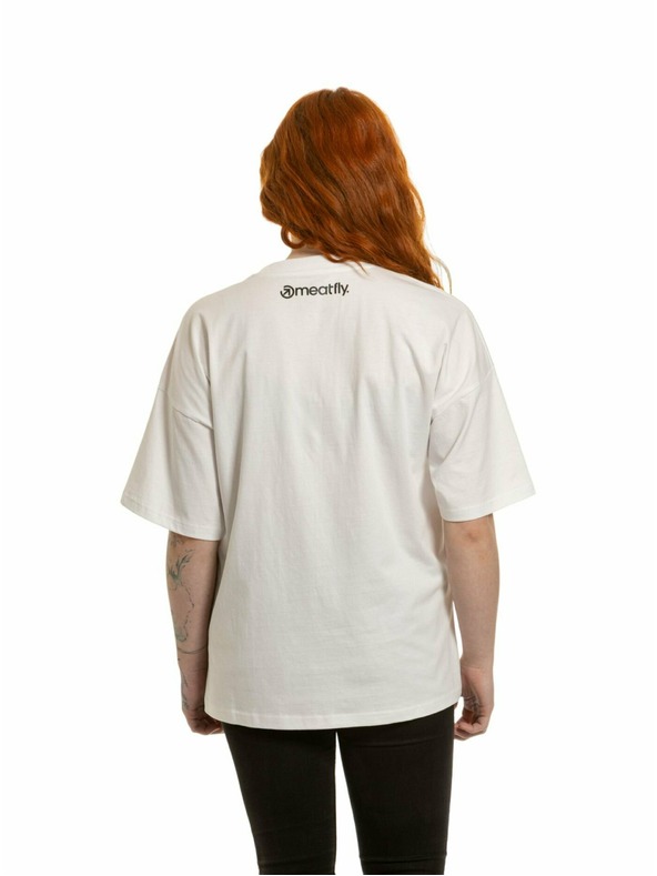 Meatfly Meatfly ženska majica Vexey White Flowers