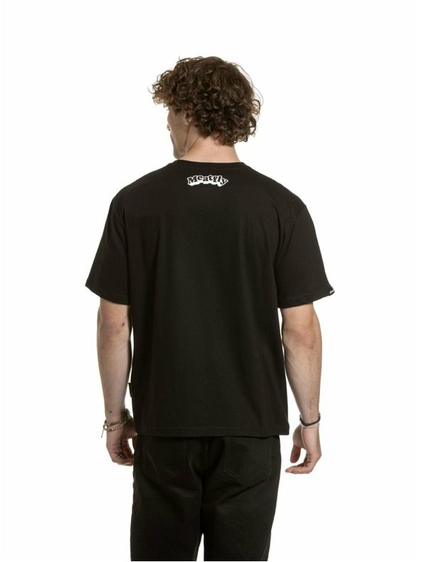 Meatfly Meatfly unisex majica Carter 30 Groove Black