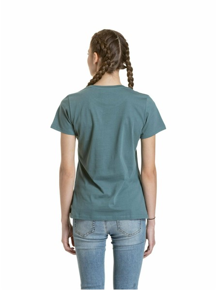 Meatfly Meatfly ženska majica Ladies MF Logo North Atlantic | Zelena