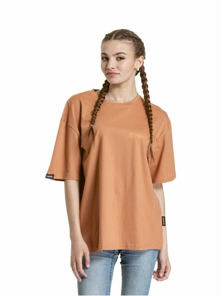 Meatfly Meatfly unisex majica Minimal Cork | Smeđa