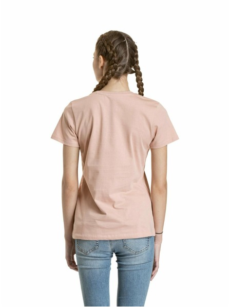 Meatfly Meatfly ženska majica Ladies MF Logo Sepia Rose | Ružičasta