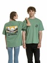Meatfly Meatfly unisex majica Cachuma Hedge Green Mountains