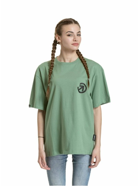 Meatfly Meatfly unisex majica Cachuma Hedge Green Mountains