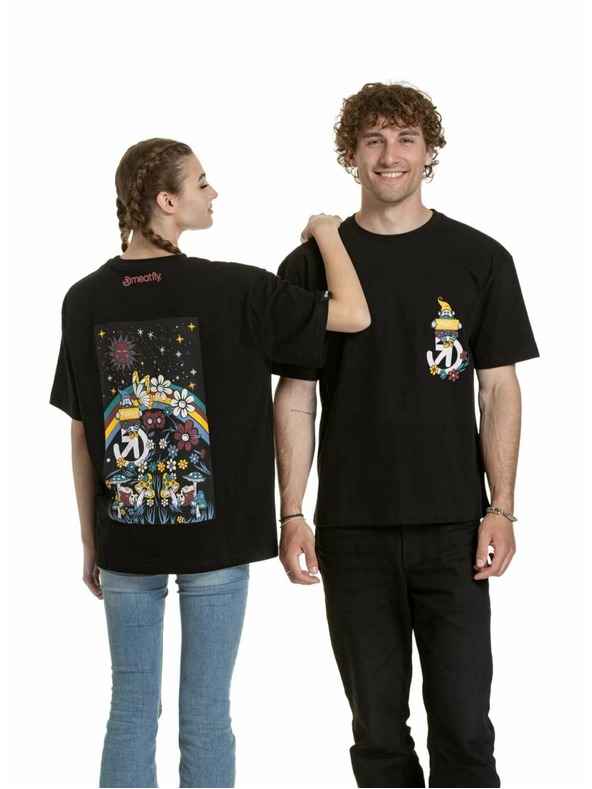 Meatfly Meatfly unisex majica Dwarf Black Dwarf