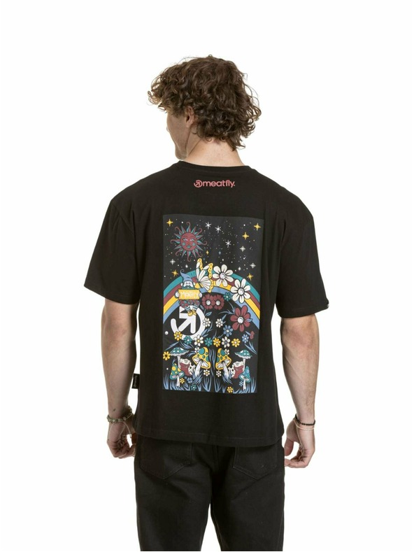 Meatfly Meatfly unisex majica Dwarf Black Dwarf