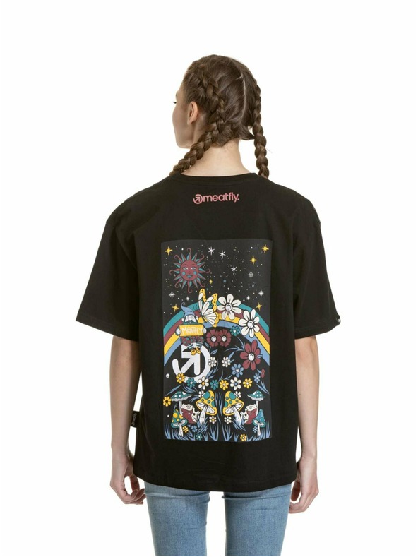 Meatfly Meatfly unisex majica Dwarf Black Dwarf