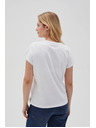Moodo Ženska basic majica Moodo – bijela