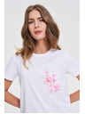 Moodo Bijela majica s printom