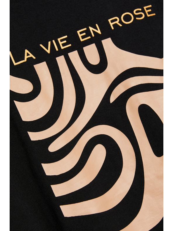 Moodo Ženska majica Moodo – crna