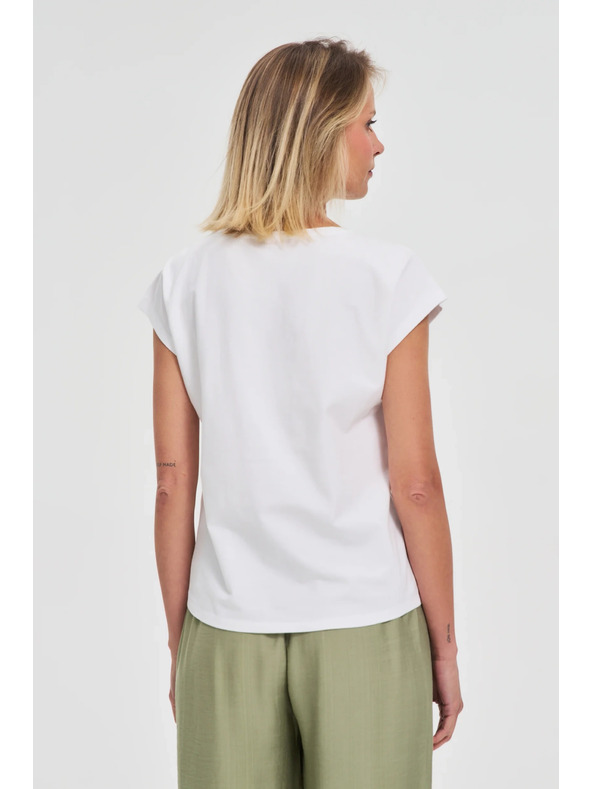 Moodo Ženska majica Moodo – bijela